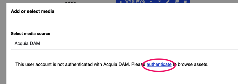 authenticating, step 1