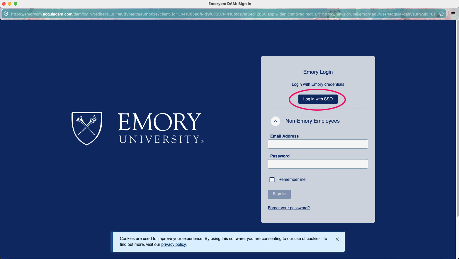 authenticating, step 2