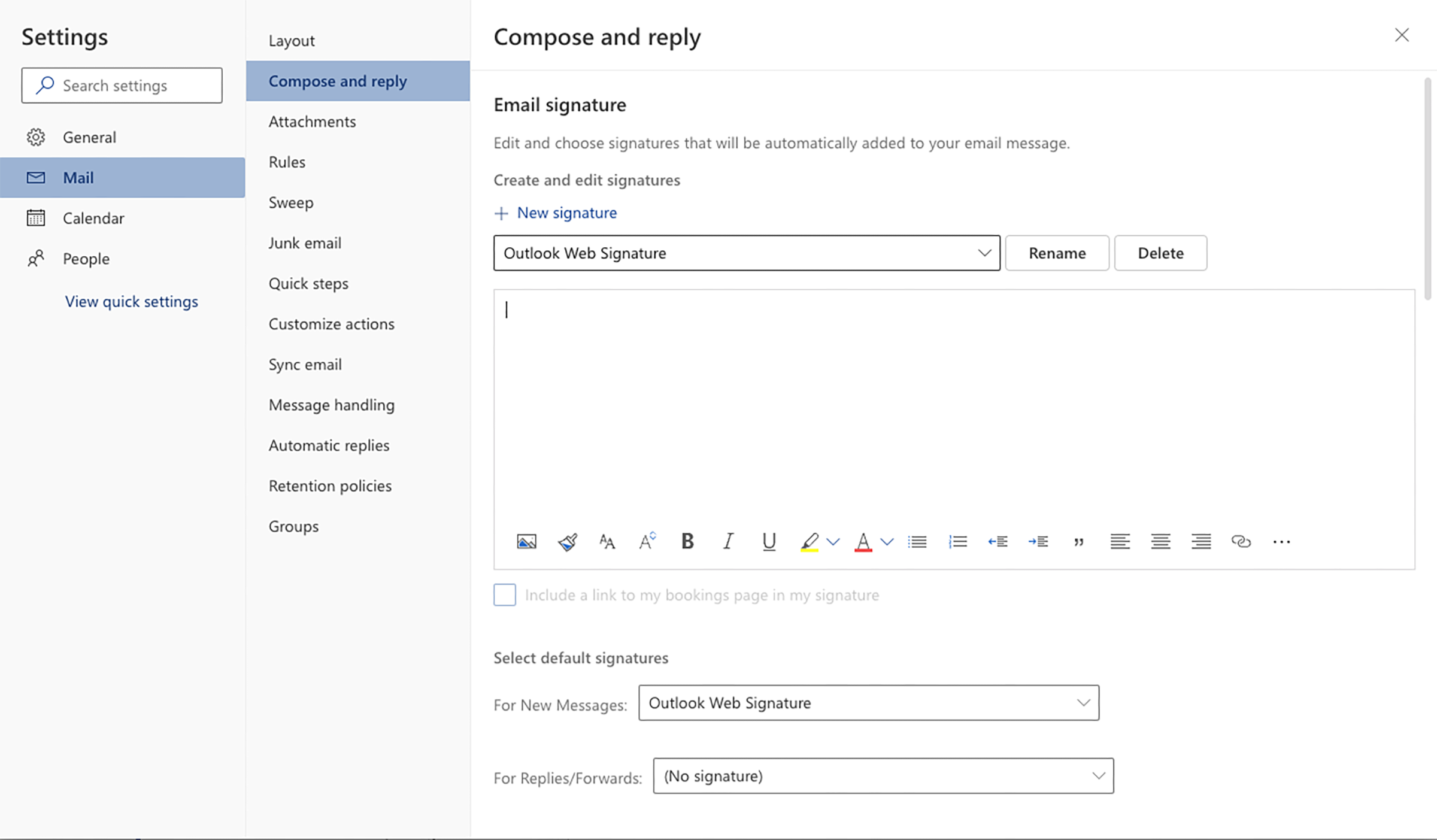 How To Update Email Signature In Outlook App