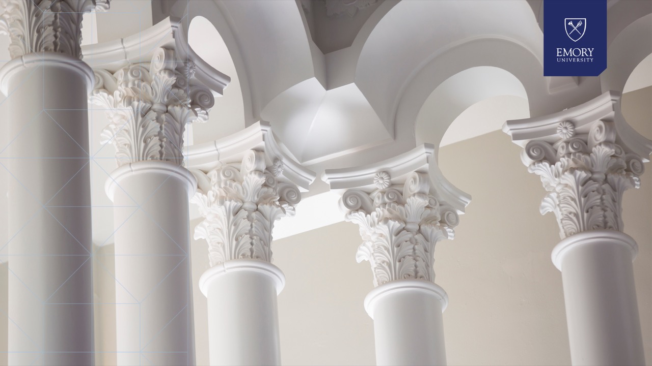 Convocation Hall columns