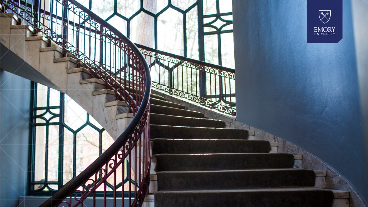 spiral stairs leading upward