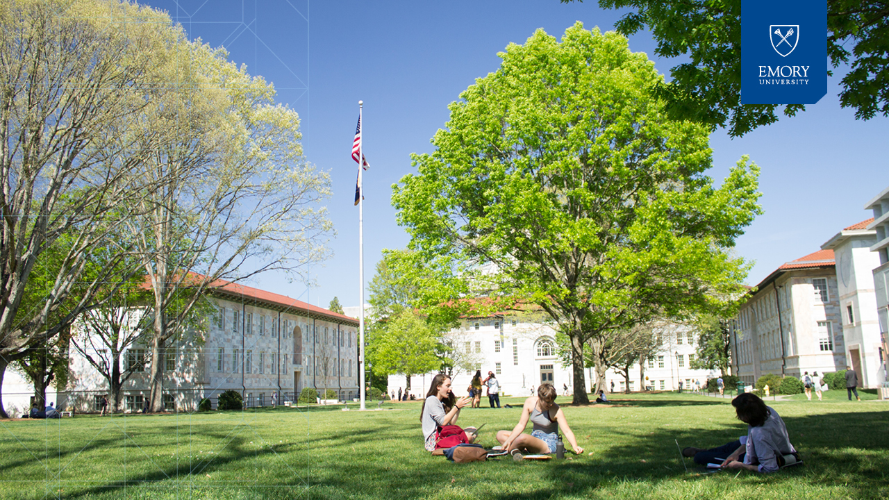 trees on emory quad